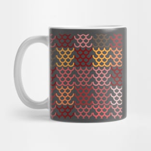 Abstract Plaid Pattern Mug